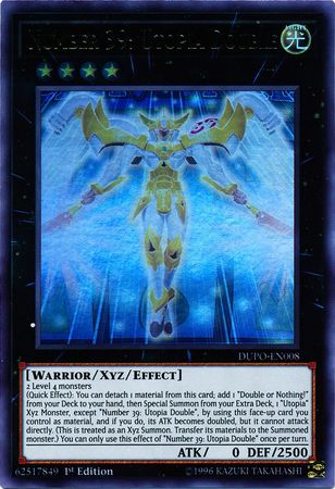 phx DUPO-EN008 - Number 39: Utopia Double - Ultra Rare