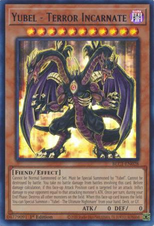 phx BLC1-EN028S Yubel - Terror Incarnate - Silver Ultra Rare - Xuất xứ USA