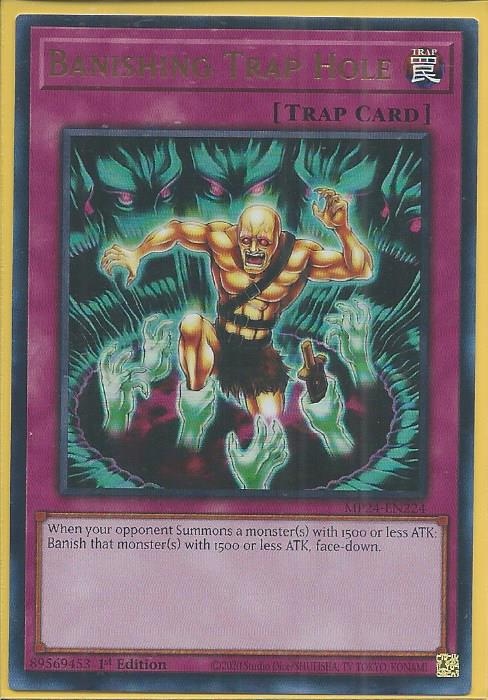 kp01 MP24-EN224 Banishing Trap Hole – Ultra Rare