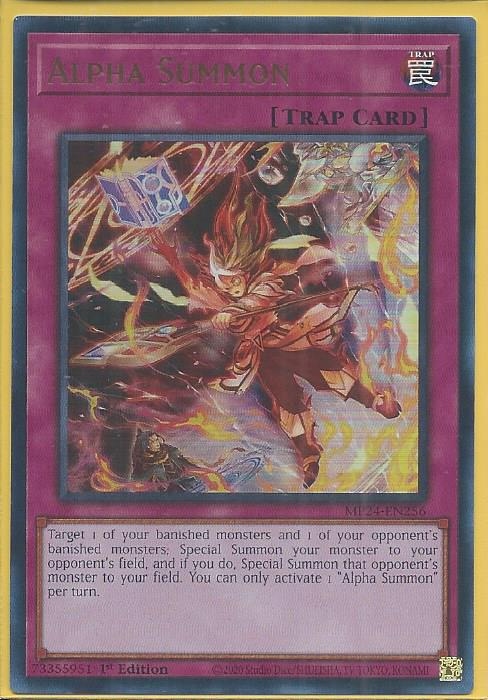 kp01 MP24-EN256 Alpha Summon – Ultra Rare