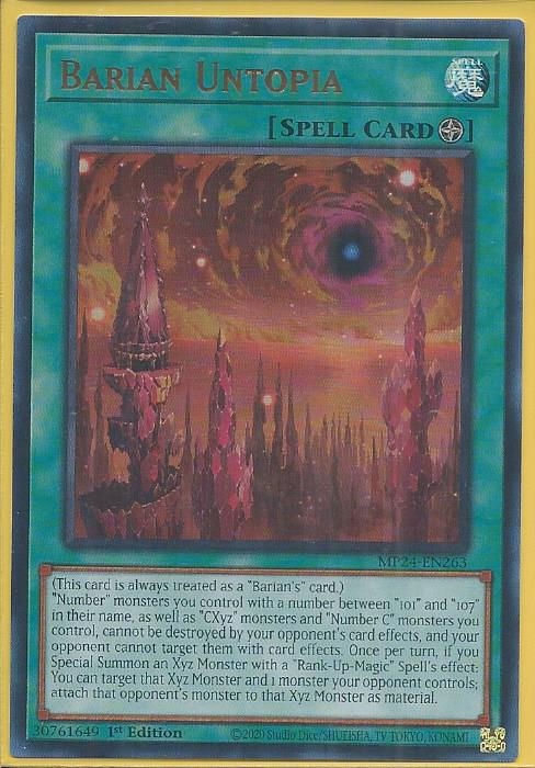 kp01 MP24-EN263 Barian Untopia – Ultra Rare