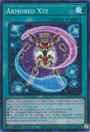 kp01 MZMI-EN025 - Armored Xyz - Super Rare