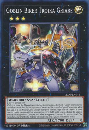 kp01 LEDE-EN044 - Goblin Biker Troika Griare - Super Rare
