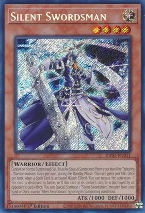 kp01 RA02-EN011 - Silent Swordsman - Secret Rare