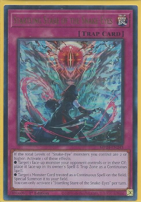 kp01 MP24-EN243 Startling Stare of the Snake-Eyes – Ultra Rare 1