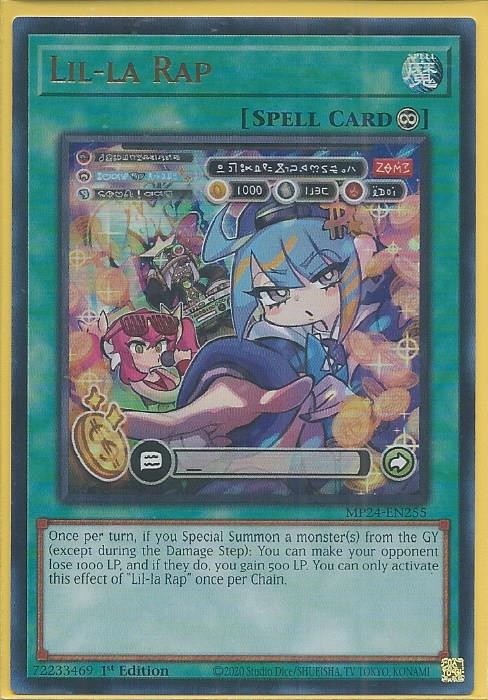 kp01 MP24-EN255 Lil-la Rap – Ultra Rare 1