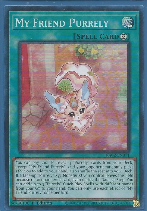 kp01 RA02-EN071 My Friend Purrely – Super Rare