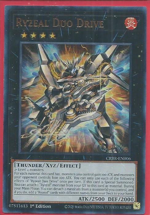 CRBR-EN006 Ryzeal Duo Drive – Ultra Rare