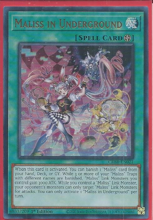 CRBR-EN021 Maliss in Underground – Ultra Rare