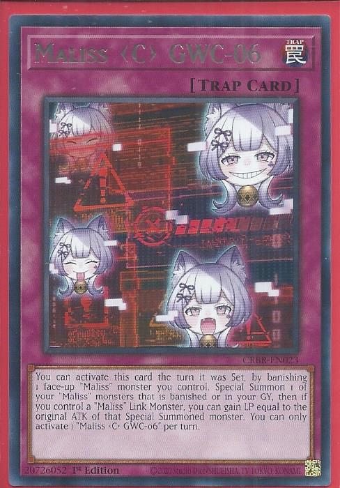 CRBR-EN023 Maliss C GWC-06 – Rare