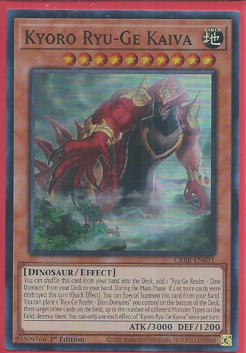 CRBR-EN031 Kyoro Ryu-Ge Kaiva – Super Rare