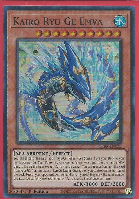 CRBR-EN032 Kairo Ryu-Ge Emva – Super Rare