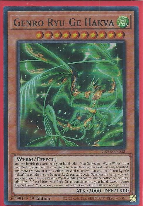 CRBR-EN033 Genro Ryu-Ge Hakva – Super Rare