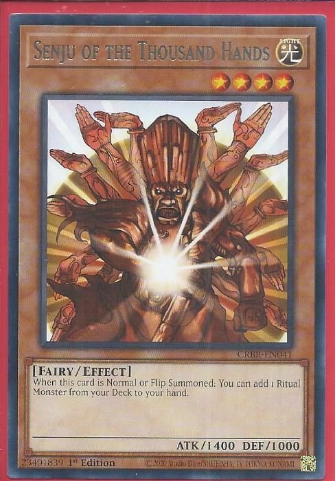 CRBR-EN041 Senju of the Thousand Hands – Rare