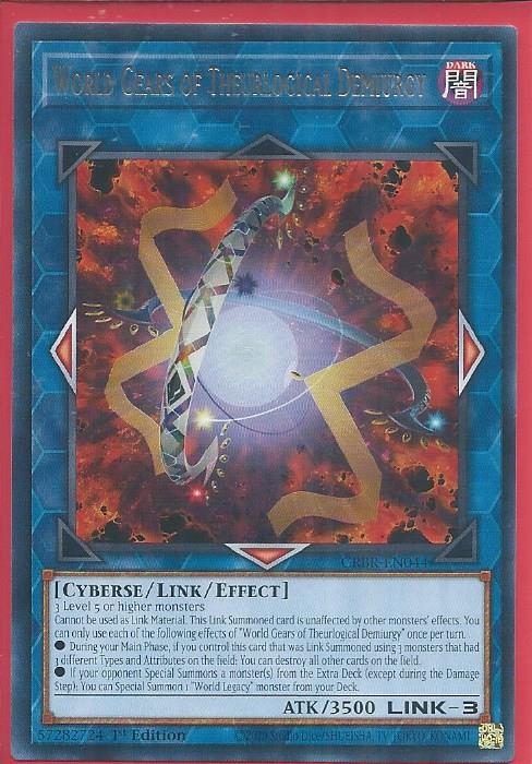 CRBR-EN044 World Gears of Theurological Demiurgy – Rare