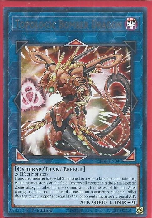 CRBR-EN049 Topologic Bomber Dragon – Rare