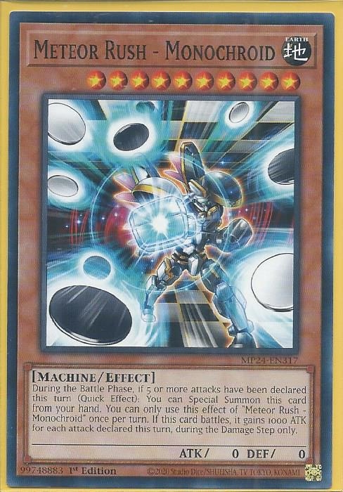 MP24-EN317 Meteor Rush – Monochroid – Common