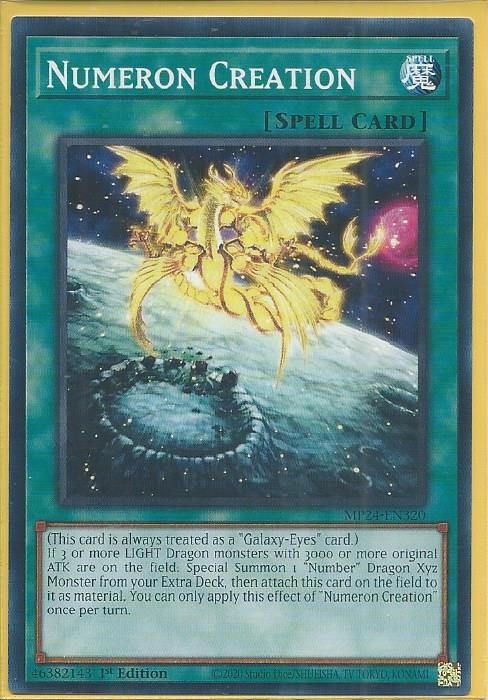 MP24-EN320 Numeron Creation – Common