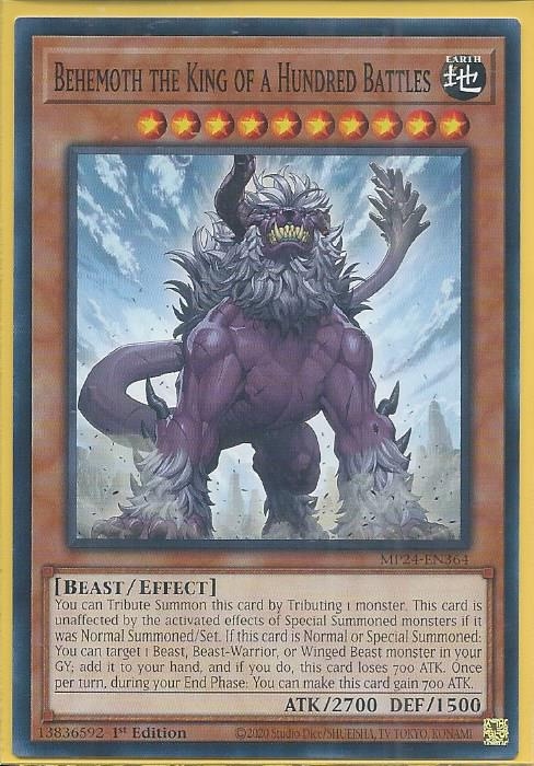 MP24-EN364 Behemoth the King of a Hundred Battles – Common