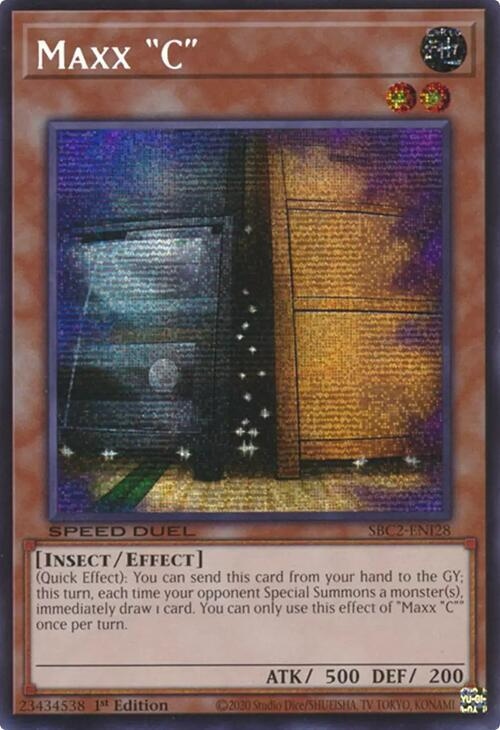 SBC2-ENI28 Maxx "C" - Prismatic Secret Rare - Hoa Kỳ USA