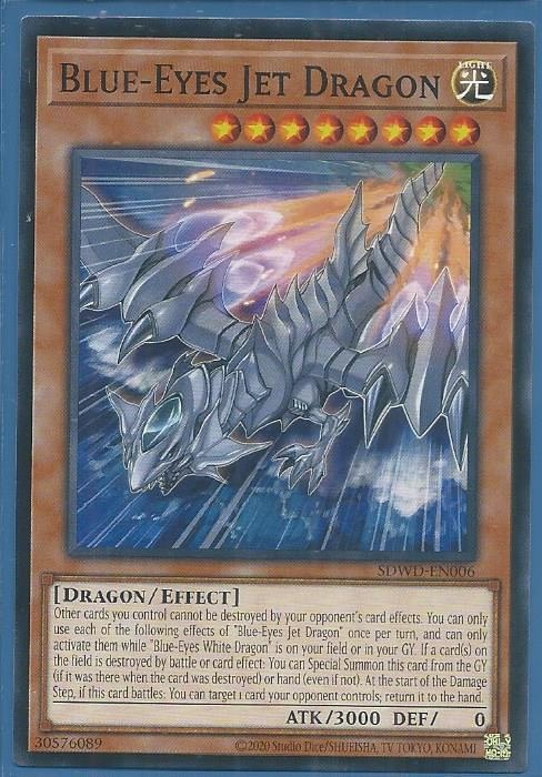 SDWD-EN006 Blue-Eyes Jet Dragon – Common