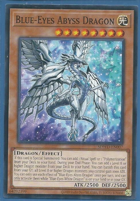 SDWD-EN007 Blue-Eyes Abyss Dragon – Common