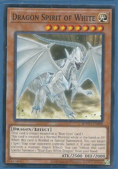 SDWD-EN008 Dragon Spirit of White – Common