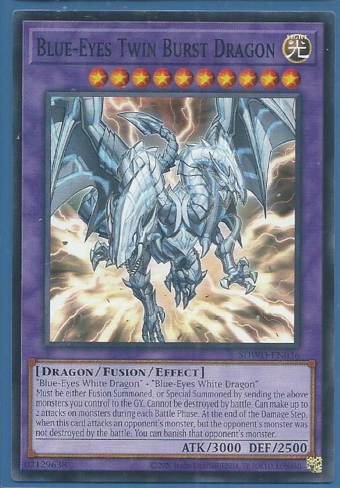 SDWD-EN036 Blue-Eyes Twin Burst Dragon – Common