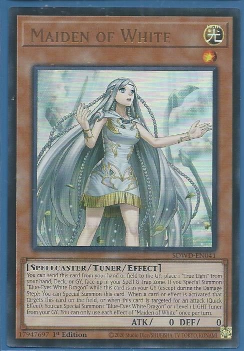 SDWD-EN041 Maiden of White – Ultra Rare