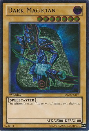 phx YSYR-EN001 Dark Magician - Ultimate Rare 1st Edition 2013 - USA Lightly Played