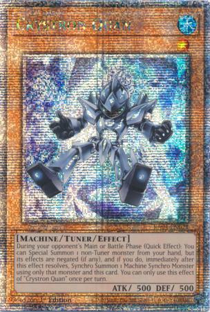 RA04-EN021 Crystron Quan – Quarter Century Secret Rare