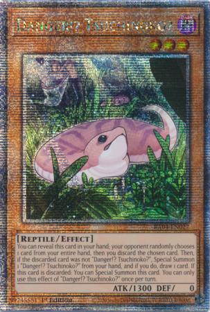 RA04-EN027 Danger Tsuchinoko – Quarter Century Secret Rare