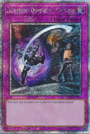 RA04-EN101 Different Dimension Ground – Quarter Century Secret Rare