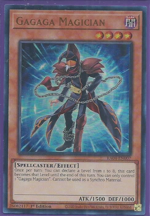 RA04-EN007 Gagaga Magician – Ultra Rare