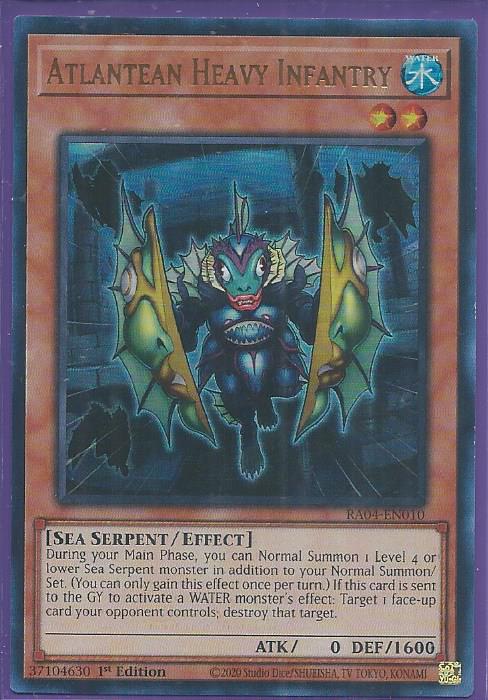 RA04-EN010 Atlantean Heavy Infantry – Ultra Rare