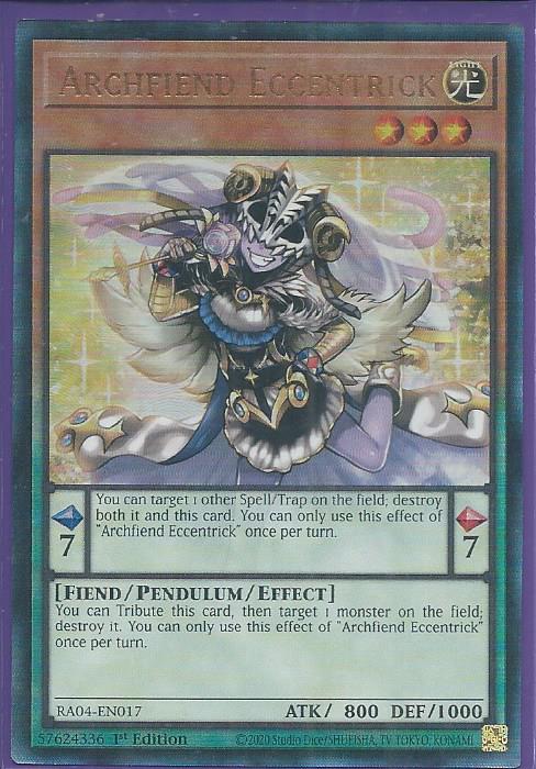 RA04-EN017 Archfiend Eccentrick – Ultimate Rare