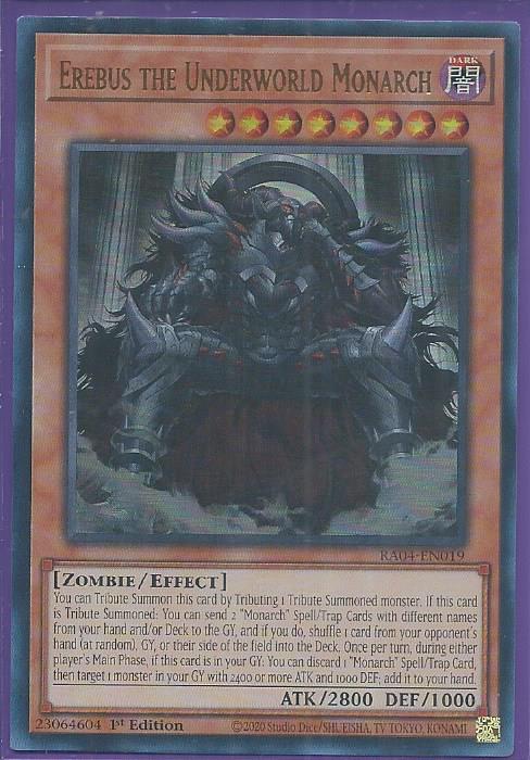 RA04-EN019 Erebus the Underworld Monarch – Ultra Rare