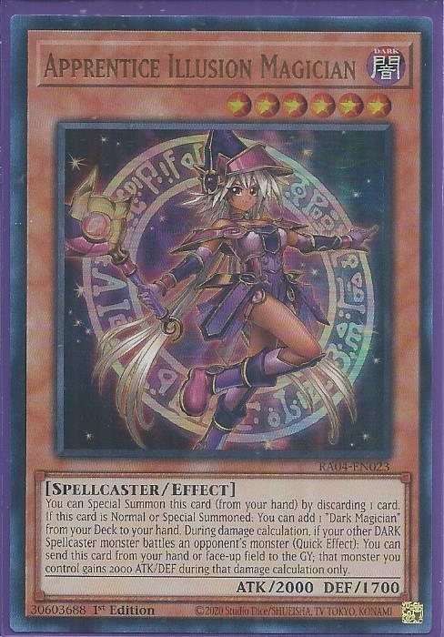 RA04-EN023 Apprentice Illusion Magician – Ultra Rare