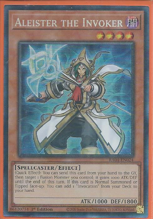RA04-EN024 Aleister the Invoker – Collector’s Rare