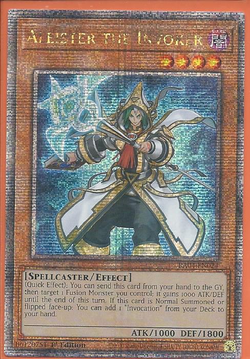 RA04-EN024 Aleister the Invoker – Quarter Century Secret Rare