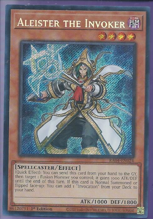 RA04-EN024 Aleister the Invoker – Secret Rare