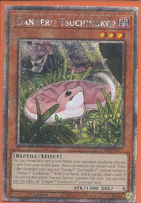 RA04-EN027 Danger Tsuchinoko – Platinum Secret Rare