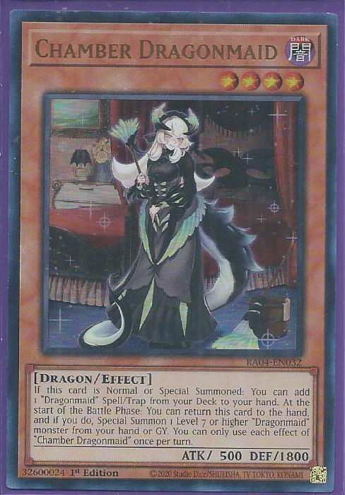 RA04-EN032 Chamber Dragonmaid – Ultra Rare