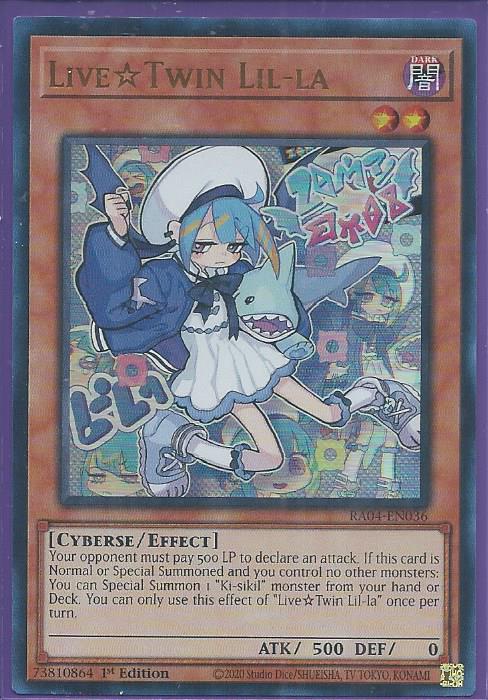 RA04-EN036 Live Twin Lil-la – Ultra Rare