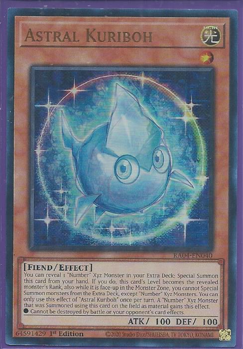 RA04-EN040 Astral Kuriboh – Ultra Rare