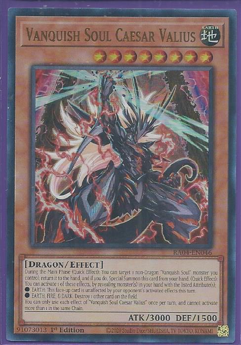 RA04-EN046 Vanquish Soul Caesar Valius – Ultra Rare