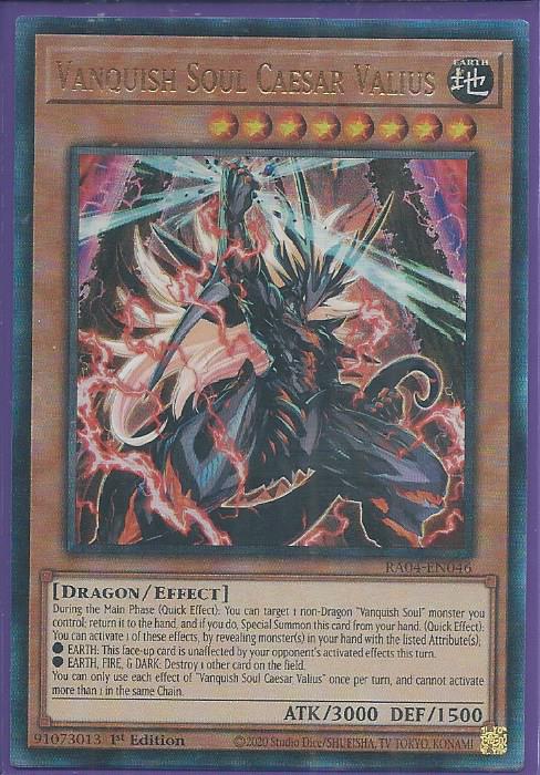 RA04-EN046 Vanquish Soul Caesar Valius – Ultimate Rare