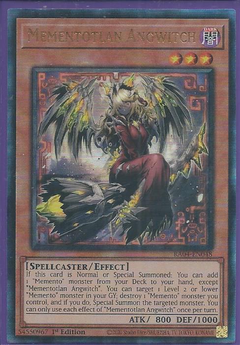RA04-EN048 Mementotlan Angwitch – Ultimate Rare