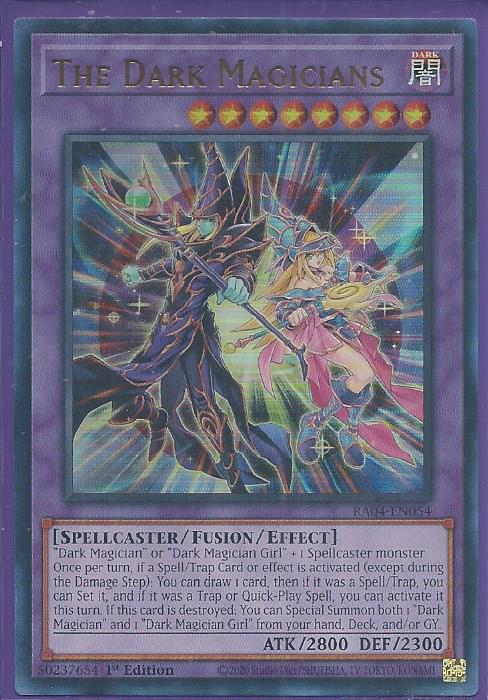 RA04-EN054 The Dark Magicians – Ultra Rare