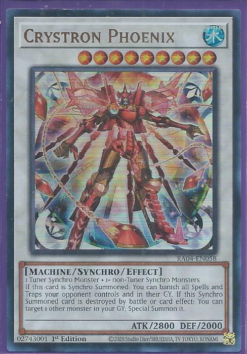 RA04-EN058 Crystron Phoenix – Ultra Rare